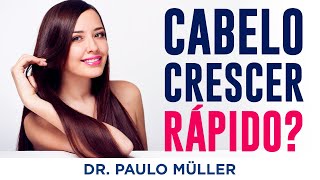 Tem Como Fazer o Cabelo Crescer Mais Rápido – Dr Paulo Müller Dermatologista [upl. by Rusell]