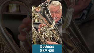 3 Euphoniums Compared LowMid Priced Yamaha Eastman and Willson [upl. by Asirrom]