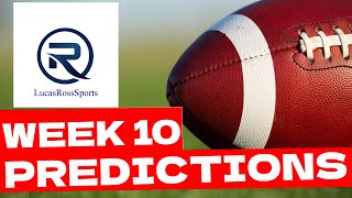 Week 10 Picks amp Predictions  College Football 2024 [upl. by Asinla]