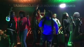 Sentespri mwen bezwen w kounya  Henristal Deborah live performance worship blessed gospelmusic [upl. by Raddi]