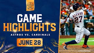 Astros vs Cardinals Game Highlights 62823  MLB Highlights [upl. by Kubiak790]