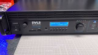 Pyle PTA1000BT Power Amplifier test [upl. by Acirtap]