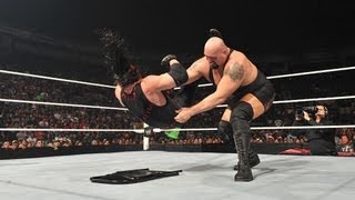 Kane vs Big Show  No Disqualification Match Raw July 2 2012 [upl. by Caughey926]