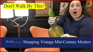 Vintage MCM Treasures Hollywood Regency Chalkware Glass Table Ceramics Thrift with Me Dr Lori [upl. by Teerell]