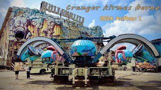 Cranger Kirmes Herne 2024 Aufbau 1 [upl. by Bois]