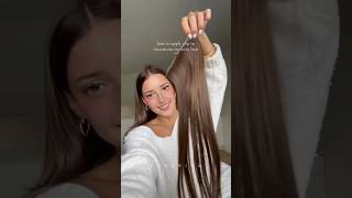 Hair extensions on short hair✨ hairextensions clipinsonshorthair hairextensionsforlength [upl. by Erdman358]