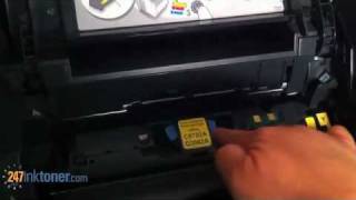 How to change the HP 2840 toner cartridges by 247inktonercom [upl. by Elish]