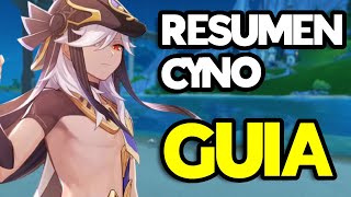 🟣Resumen Cyno🟣 Genshin Impact [upl. by Alicirp110]