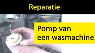 Pomp van uw wasmachine vervangen [upl. by Uella]