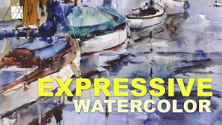 Techniques for Loose Watercolor Painting  Andy Evansen [upl. by Frodine91]