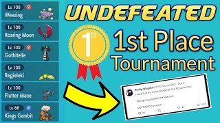 How I WON a VGC tournament by letting the Pokemon Community pick my team Full team review [upl. by Nifares]