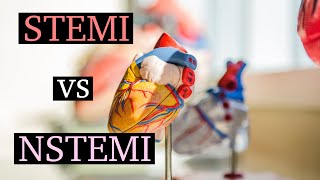 Myocardial Infarction Treatment STEMI vs NSTEMI  ER Nurse Series [upl. by Mariken]