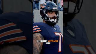 🚨Bears Activate Ryan Bates From IR🚨 shorts [upl. by Alleacim]