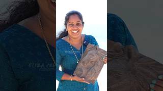 കടൽമണ്ണും മെഴുകുതിരിയും  Sand with Wax  Craft  Eliza Creations shorts [upl. by Nos]