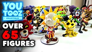 75 FIVE NIGHTS AT FREDDYS FIGURE YOUTOOZ COLLECTION  2024 Complete FNAF Collection [upl. by Annoerb]