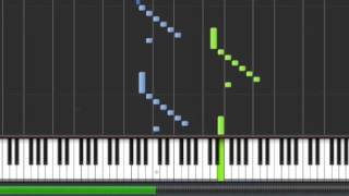 Mozart  Piano Sonata 16  KV 545  1st Movement Synthesia Piano Tutorial [upl. by Donnell471]