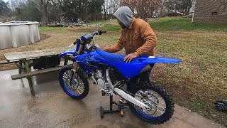 2024 Yamaha YZ 125 Walk Around amp Start Up [upl. by Jane]