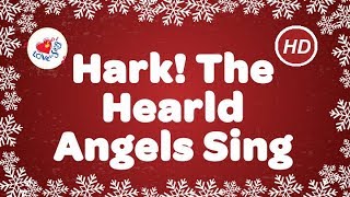 Hark the Herald Angels Sing with Lyrics  Best Christmas Carols [upl. by Ellemaj]