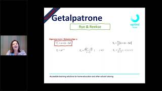 Graad 12 Wiskunde Getalpatrone [upl. by Mackenie]