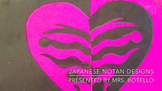 Japanese Notan Heart [upl. by Cloots]