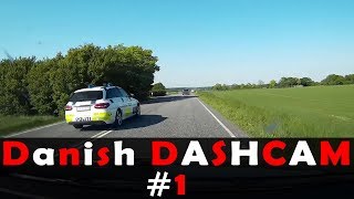 Dansk Dashcam Video 1  Blå Blink TV [upl. by Madai809]