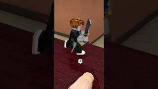 Troll invisible 😂 mm2 murdermystery2 roblox [upl. by Gintz]