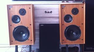 CELESTION DITTON 33 HI END SYSTEM SPEAKERS REVOX by STUDER AMPLIFIER [upl. by Benedikta382]