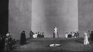 Astrid Varnay and Herbert von Karajan  Götterdämmerung Finale Bayreuth 1951 [upl. by Annamarie]