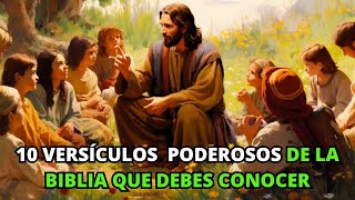 10 Versículos Poderosos de la Biblia que Debes Conocer  La BIBLIA Lo Explica [upl. by Ssew529]