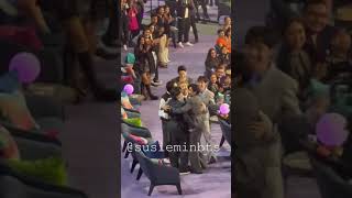 Fancam BTS reaction to quotArtist of the yearquot AMAs 2021 1 [upl. by Alket992]