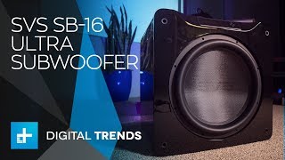 SVS SB16 Ultra Subwoofer  Hands On Review [upl. by Eladnek]