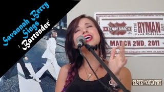 Savannah Berry Sings Bartender by Lady Antebellum [upl. by Nonez]