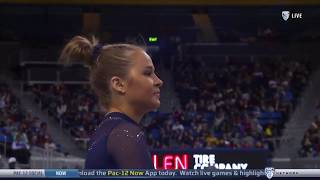 Madison Kocian Floor UCLA vs California 2020 9850 [upl. by Lerner]