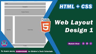 How to create Website Page Layout in HTML CSS  using Float  Web Layout Design Tutorial 01 [upl. by Godewyn58]