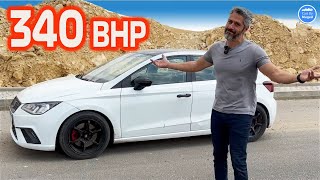 Seat Ibiza 20 300 Wheel Hp  ايبيزا  300 حصان علي العجل  تجربة مختلفة carsbymaged cars [upl. by Riplex362]