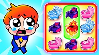 Potty Shop 🚽Funny English for Kids animation kids hacks family [upl. by Postman323]