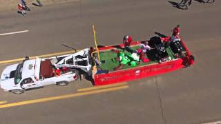 DJI Inspire1 MVHS Home Coming Parade in Kayenta AZ [upl. by Lac216]