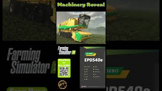 FARMING SIMULATOR 25  MACHINERY REVEAL FS25 FARMING SIMULATOR [upl. by Adelbert]