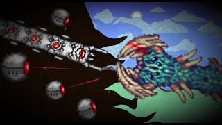 Terraria Aquatic Scourge Vs Destroyer Tmodloader Smash Bros Mod [upl. by Barfuss]