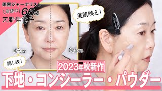 【2023秋新作】一気に美肌映えするから使ってみて！！進化したコンシーラー・下地・お粉が本当にすごい✨【コスメデコルテ ・アルビオン・シャネルetc】 [upl. by Keriann]