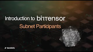 Bittensor Overview Subnet Participants [upl. by Arakat]