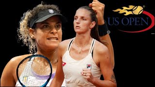 Mayar Sherif vs Karolina Pliskova  US Open 2024 [upl. by Trebreh621]