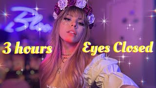 ASMR Luna Bloom Eyes Closed Compilation 3 Hours [upl. by Henriques252]