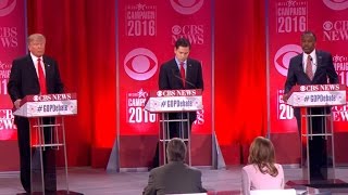 Republican Debate Part 1 Replacing Scalia national security [upl. by Nolra]