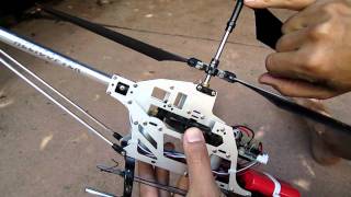 How to repair a Volitation 9053 9101 and other coaxial RC helicopters [upl. by Hittel860]