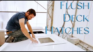 Building a Mold for Flush Deck Hatches  CATAMARAN BUILD MJ Sailing  Ep 238 [upl. by Flessel]