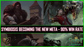 Gwent  Is Symbiosis Becoming The New Meta Huge Gord Finisher With 90 Win Rate [upl. by Hedda]