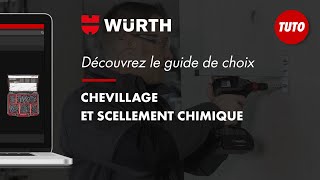 Trouvez rapidement la cheville ou le scellement adapté à votre projet  Würth [upl. by Atikehs294]