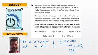 DENEME DEPOSU 8 TYT DENEME1 [upl. by Hovey]