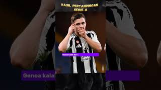 Hasil Pertandingan Serie A  Genoa vs Juventus [upl. by Engvall596]